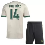 Günstige FC Bayern München Oktoberfest Luis Diaz 14 Kindertrikot 2025/26 Kurzarm