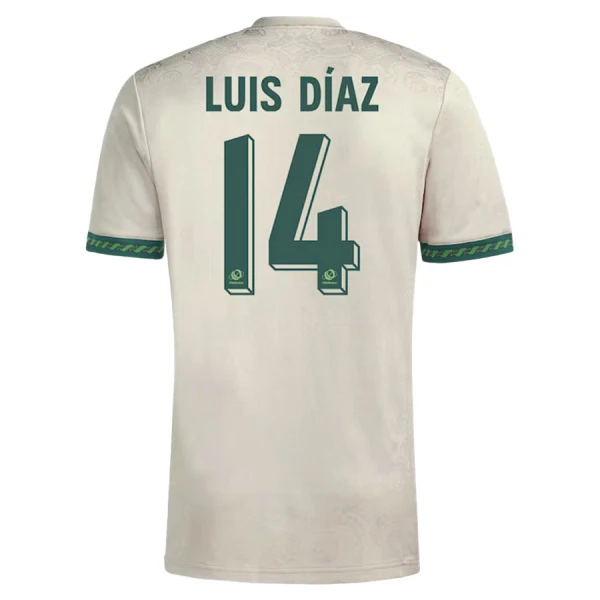 Günstige FC Bayern München Oktoberfest Luis Diaz 14 Kindertrikot 2025/26 Kurzarm