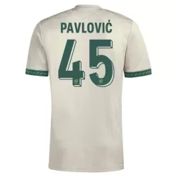 Günstige FC Bayern München Oktoberfest Pavlovic 45 Herrentrikot 2025/26 Kurzarm Günstige FC Bayern München Oktoberfest Pavlovic 45 Herrentrikot 2025/26 Kurzarm