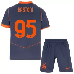 Günstige Inter Mailand Bastoni 95 Kindertrikot Ausweich 2025/26 Kurzarm Günstige Inter Mailand Bastoni 95 Kindertrikot Ausweich 2025/26 Kurzarm