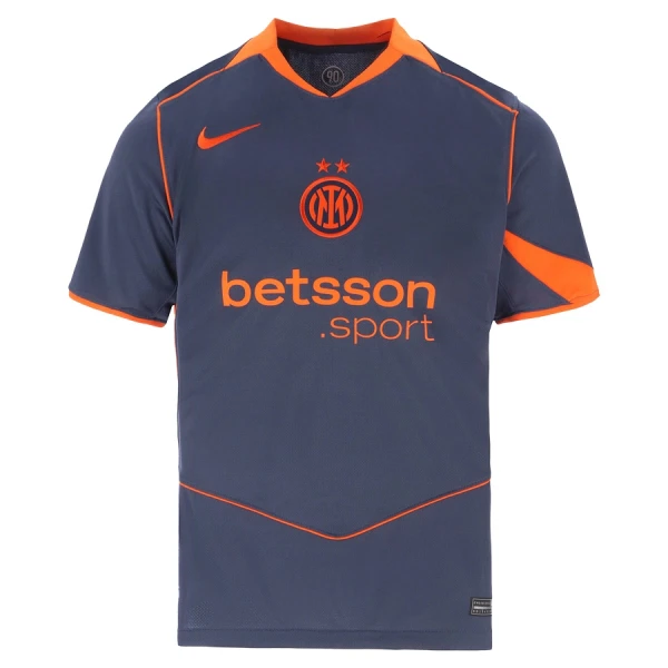 Günstige Inter Mailand Kindertrikot Ausweich 2025/26 Kurzarm