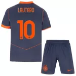 Günstige Inter Mailand Lautaro Martinez 10 Kindertrikot Ausweich 2025/26 Kurzarm