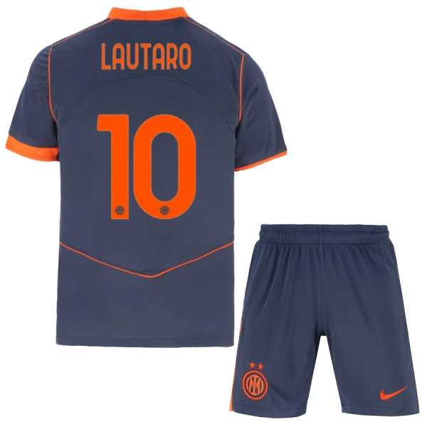 Günstige Inter Mailand Lautaro Martinez 10 Kindertrikot Ausweich 2025/26 Kurzarm Günstige Inter Mailand Lautaro Martinez 10 Kindertrikot Ausweich 2025/26 Kurzarm