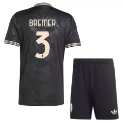 Günstige Juventus Turin Bremer 3 Kindertrikot Ausweich 2025/26 Kurzarm Günstige Juventus Turin Bremer 3 Kindertrikot Ausweich 2025/26 Kurzarm