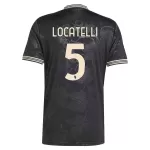 Günstige Juventus Turin Locatelli 5 Herrentrikot Ausweich 2025/26 Kurzarm