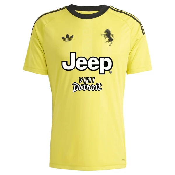 Günstige Juventus Turin Torwart Herrentrikot Ausweich 2025/26 Kurzarm Gelbe