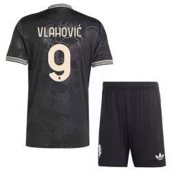 Günstige Juventus Turin Vlahovic 9 Kindertrikot Ausweich 2025/26 Kurzarm Günstige Juventus Turin Vlahovic 9 Kindertrikot Ausweich 2025/26 Kurzarm