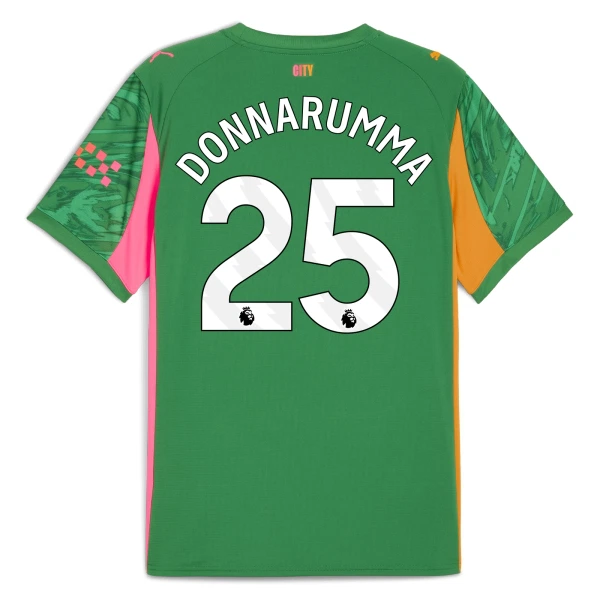 Günstige Manchester City Gianluigi Donnarumma 25 Torwart Herrentrikot 2025/26 Kurzarm Grüne