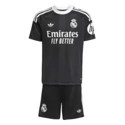 Günstige Real Madrid Torwart Kindertrikot 2025/26 Kurzarm Schwarze Günstige Real Madrid Torwart Kindertrikot 2025/26 Kurzarm Schwarze