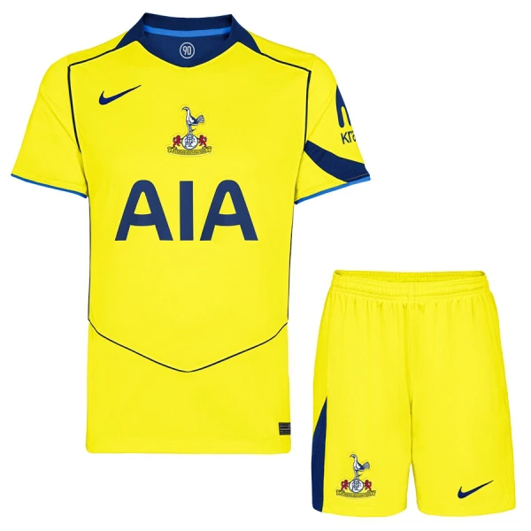 Günstige Tottenham Hotspur Kindertrikot Ausweich 2025/26 Kurzarm Günstige Tottenham Hotspur Kindertrikot Ausweich 2025/26 Kurzarm