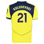 Günstige Tottenham Hotspur Kulusevski 21 Herrentrikot Ausweich 2025/26 Kurzarm