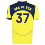 Günstige Tottenham Hotspur Van De Ven 37 Herrentrikot Ausweich 2025/26 Kurzarm