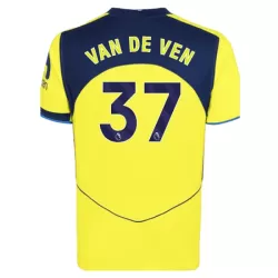 Günstige Tottenham Hotspur Van De Ven 37 Herrentrikot Ausweich 2025/26 Kurzarm