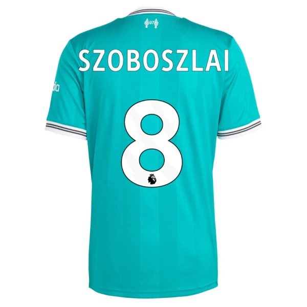 Günstige Liverpool Dominik Szoboszlai 8 Herrentrikot Ausweich 2025/26 Kurzarm