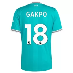 Günstige Liverpool Gakpo 18 Herrentrikot Ausweich 2025/26 Kurzarm Günstige Liverpool Gakpo 18 Herrentrikot Ausweich 2025/26 Kurzarm
