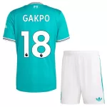 Günstige Liverpool Gakpo 18 Kindertrikot Ausweich 2025/26 Kurzarm