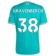 Günstige Liverpool Gravenberch 38 Herrentrikot Ausweich 2025/26 Kurzarm