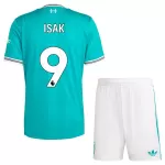 Günstige Liverpool Isak 9 Kindertrikot Ausweich 2025/26 Kurzarm