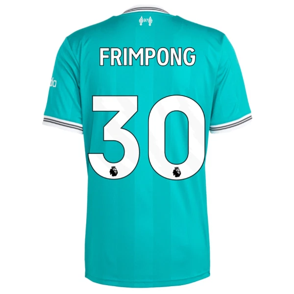 Günstige Liverpool Jeremie Frimpong 30 Kindertrikot Ausweich 2025/26 Kurzarm