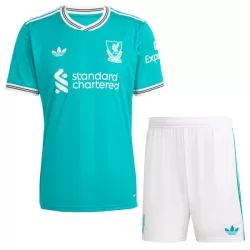 Günstige Liverpool Kindertrikot Ausweich 2025/26 Kurzarm Günstige Liverpool Kindertrikot Ausweich 2025/26 Kurzarm