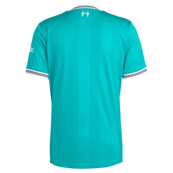 Günstige Liverpool Kindertrikot Ausweich 2025/26 Kurzarm