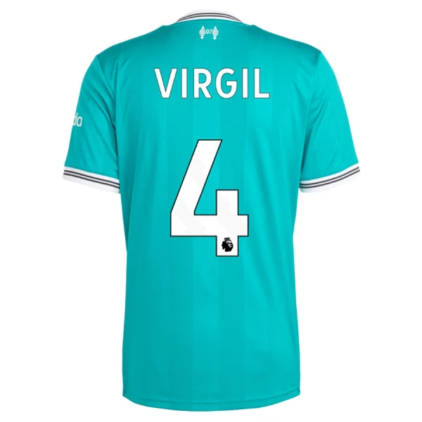 Günstige Liverpool Virgil 4 Herrentrikot Ausweich 2025/26 Kurzarm
