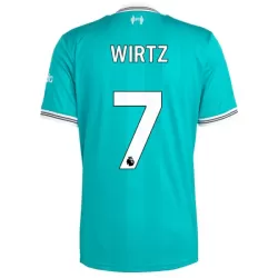Günstige Liverpool Wirtz 7 Herrentrikot Ausweich 2025/26 Kurzarm Günstige Liverpool Wirtz 7 Herrentrikot Ausweich 2025/26 Kurzarm