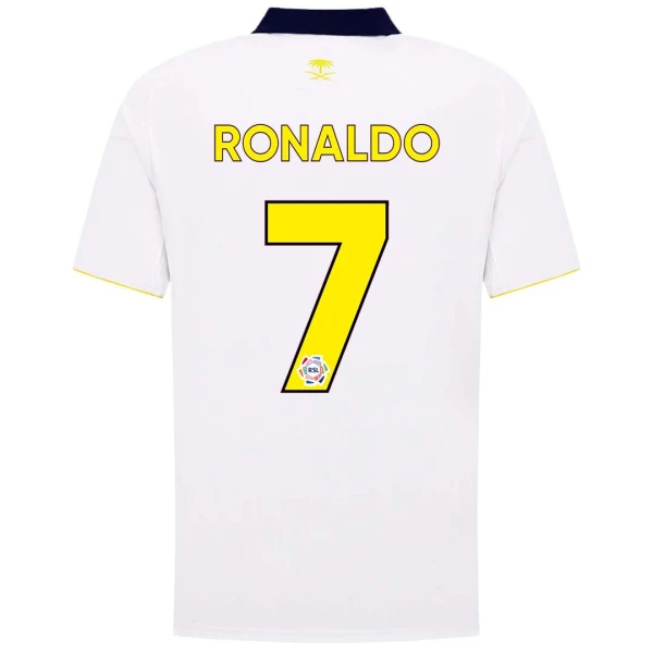 Günstige Al Nassr Ronaldo 7 Herrentrikot Ausweich 2025/26 Kurzarm