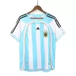 Günstige Argentinien 2006 Herrentrikot Heim Retro Kurzarm