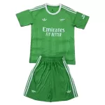 Günstige Arsenal Torwart Kindertrikot 2025/26 Kurzarm Grüne