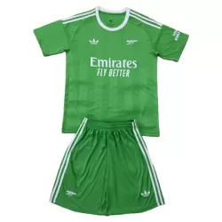 Günstige Arsenal Torwart Kindertrikot 2025/26 Kurzarm Grüne Günstige Arsenal Torwart Kindertrikot 2025/26 Kurzarm Grüne