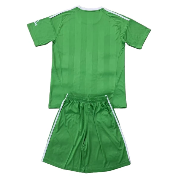 Günstige Arsenal Torwart Kindertrikot 2025/26 Kurzarm Grüne