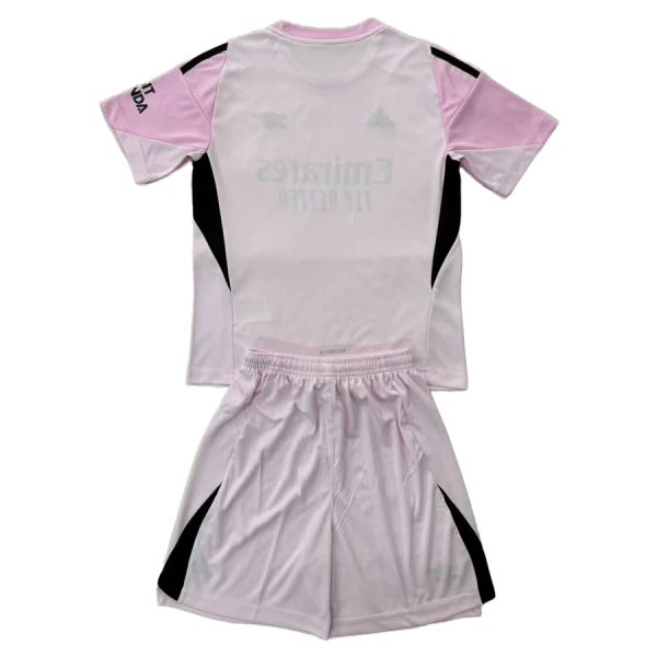 Günstige Arsenal Torwart Kindertrikot 2025/26 Kurzarm Rosa