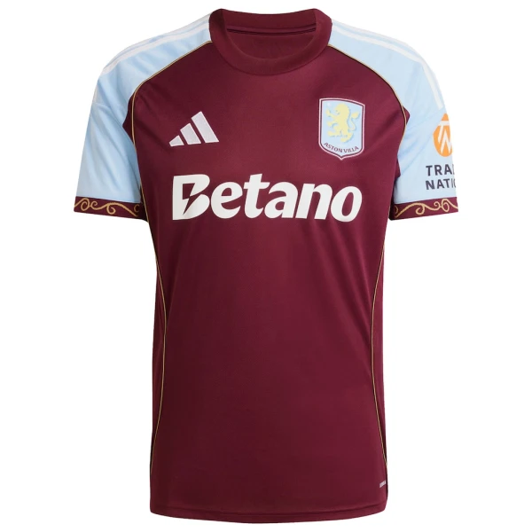 Günstige Aston Villa Herrentrikot Heim 2025/26 Kurzarm