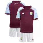 Günstige Aston Villa Kindertrikot Heim 2025/26 Kurzarm