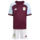 Günstige Aston Villa Kindertrikot Heim 2025/26 Kurzarm