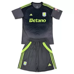 Günstige Aston Villa Torwart Kindertrikot 2025/26 Kurzarm Schwarze Günstige Aston Villa Torwart Kindertrikot 2025/26 Kurzarm Schwarze