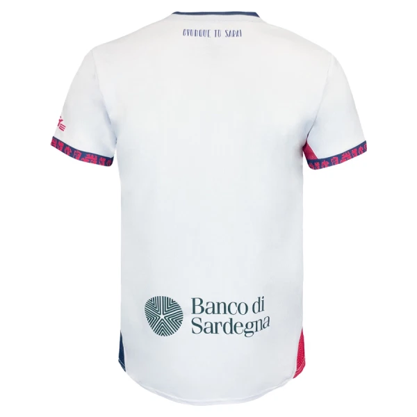 Günstige Cagliari Calcio Herrentrikot Auswärts 2025/26 Kurzarm