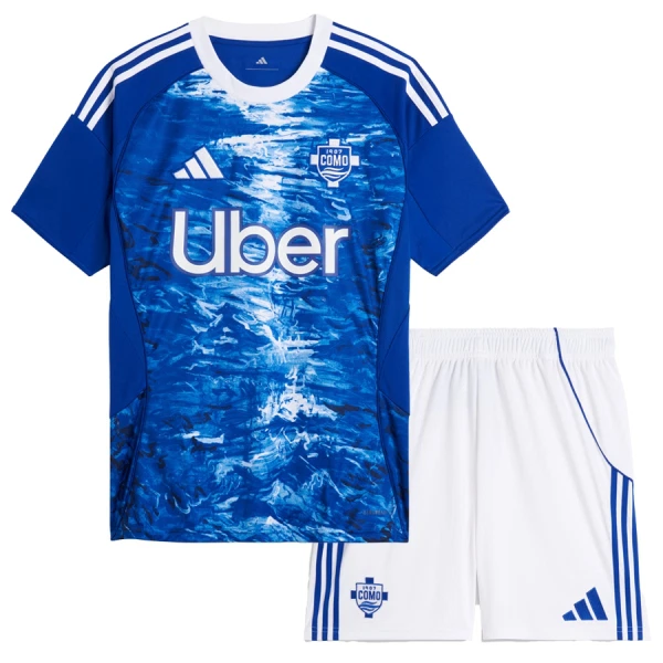 Günstige Como Kindertrikot Heim 2025/26 Kurzarm Günstige Como Kindertrikot Heim 2025/26 Kurzarm
