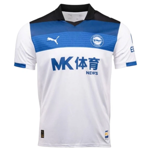 Günstige Deportivo Alaves Herrentrikot Auswärts 2025/26 Kurzarm Günstige Deportivo Alaves Herrentrikot Auswärts 2025/26 Kurzarm