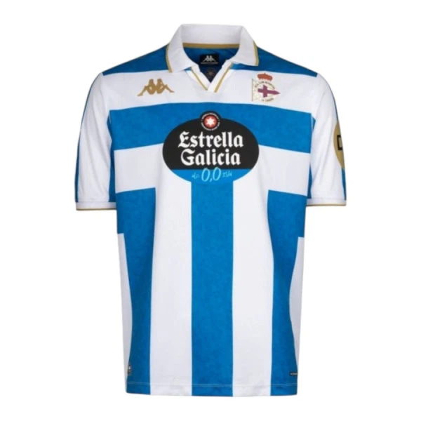 Günstige Deportivo de La Coruna Herrentrikot Heim 2025/26 Kurzarm