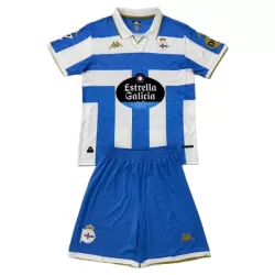 Günstige Deportivo de La Coruna Kindertrikot Heim 2025/26 Kurzarm Günstige Deportivo de La Coruna Kindertrikot Heim 2025/26 Kurzarm