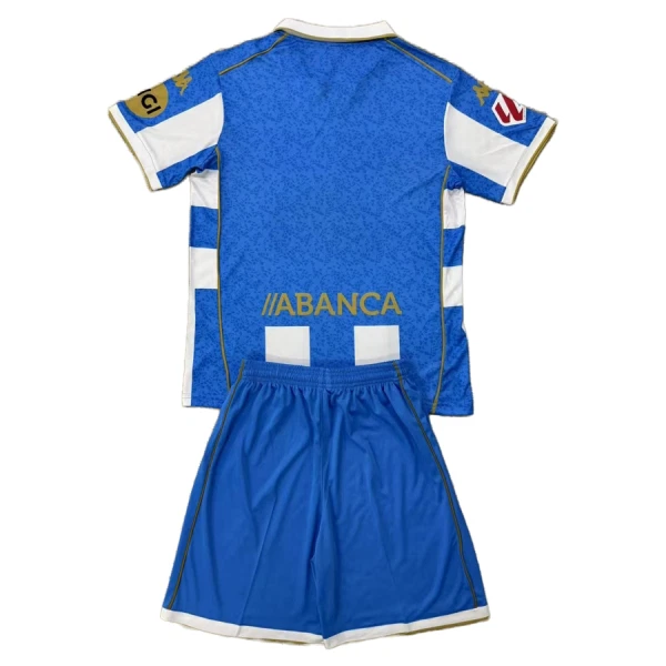 Günstige Deportivo de La Coruna Kindertrikot Heim 2025/26 Kurzarm
