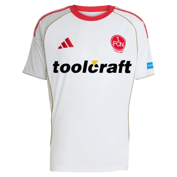 Günstige FC Nurnberg Herrentrikot Auswärts 2025/26 Kurzarm Günstige FC Nurnberg Herrentrikot Auswärts 2025/26 Kurzarm
