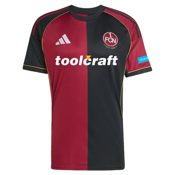 Günstige FC Nurnberg Herrentrikot Heim 2025/26 Kurzarm
