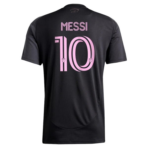 Günstige Inter Miami CF Messi 10 Kindertrikot Auswärts 2025/26 Kurzarm