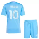 Günstige Inter Miami CF Messi 10 Kindertrikot Ausweich 2025/26 Kurzarm
