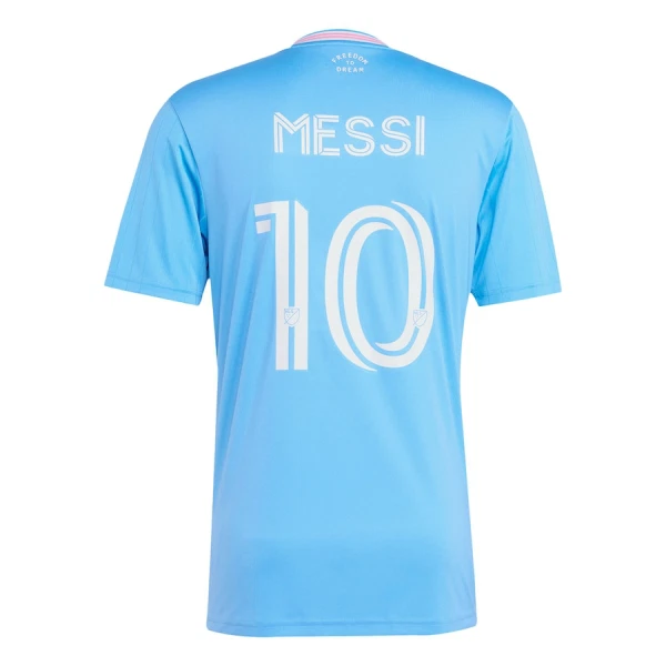 Günstige Inter Miami CF Messi 10 Kindertrikot Ausweich 2025/26 Kurzarm