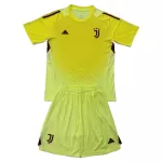 Günstige Juventus Turin Torwart Kindertrikot 2025/26 Kurzarm Gelbe