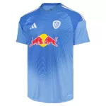 Günstige Leeds United Torwart Herrentrikot 2025/26 Kurzarm Blaue